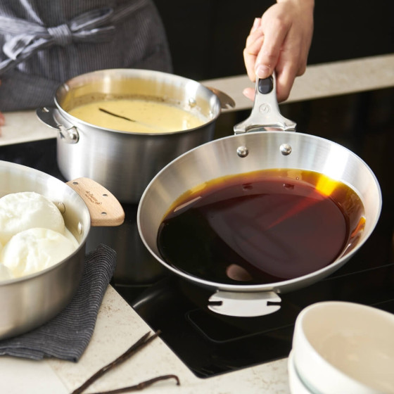 Stainless steel frying pan ALCHIMY LOQY