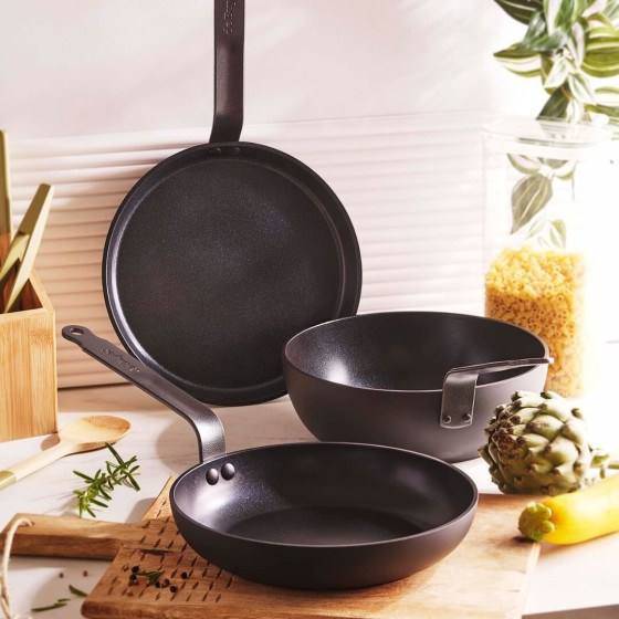 Non-stick Ceramic Curved Sauté-pan CERANOA Ø24cm