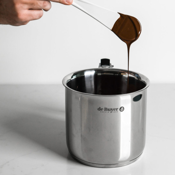 Bain-Marie aus Edelstahl mit Doppelwand 1,5L