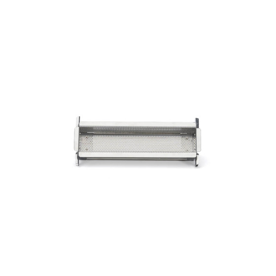 Moule à pâté en croûte dépliable inox perforé GEOFORME 24x5x6cm