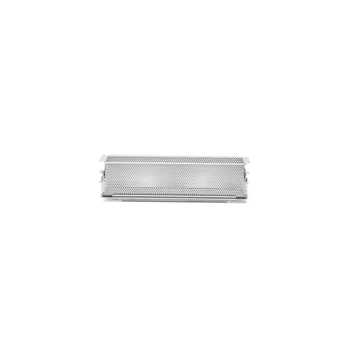 Perforated stainless steel Pâté en croûte Mould GEOFORME 24x5x6cm