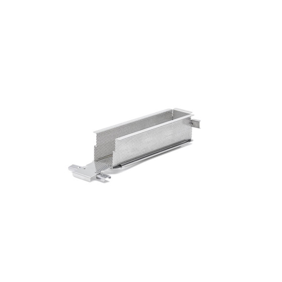 Zusammenklappbare Pastetenform aus perforiertem Edelstahl GEOFORME 24x5x6cm