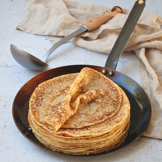 Steel pancake pans MINERAL B Ø30cm