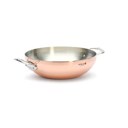 Wok bombé cuivre PRIMA MATERA Ø32cm