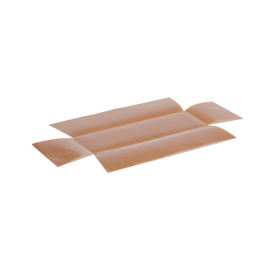 Moule à cake rectangulaire à fond amovible 26x10,3cm + 2 feuilles de cuisson antiadhésive