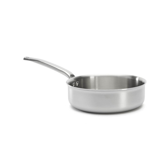 Sauteuse bord droit en inox ALCHIMY Ø24cm