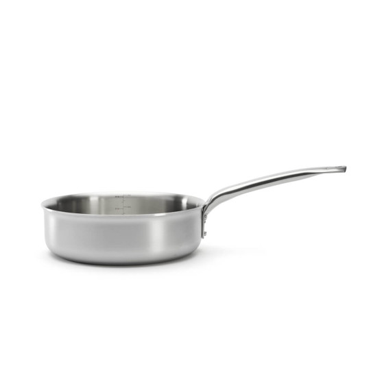 Gerade Sauteuse Edelstahl ALCHIMY Ø24cm