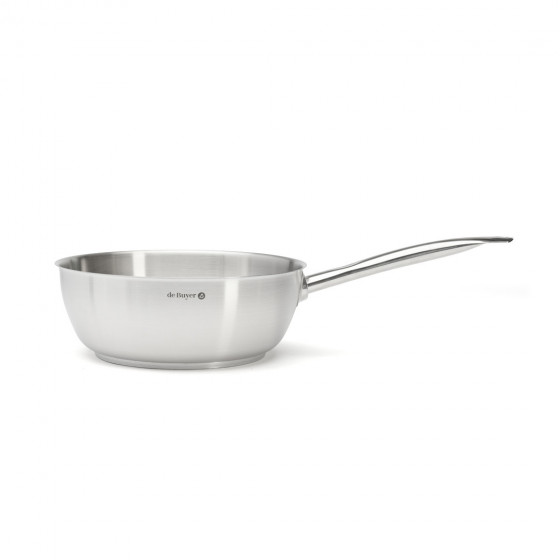 Stainless steel duo saucepan Ø20cm and sauté pan Ø28cm PRIM'APPETY