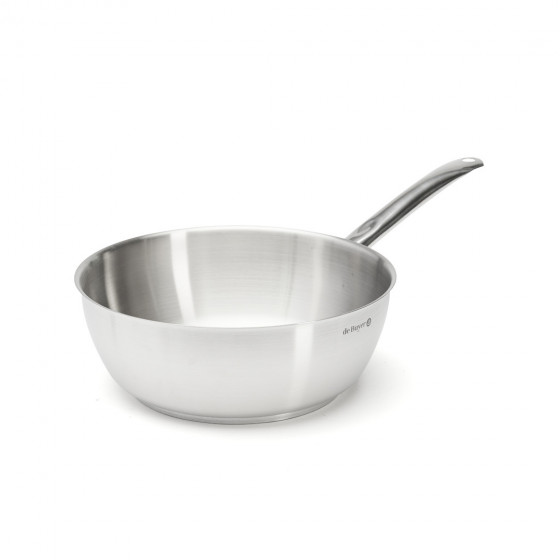 Edelstahl‑Duo Kasserolle Ø20cm und Sauteuse Ø28cm PRIM'APPETY