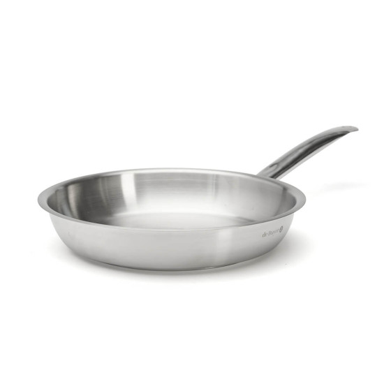Stainless steel duo saucepan Ø20cm and frying pan Ø28cm PRIM'APPETY