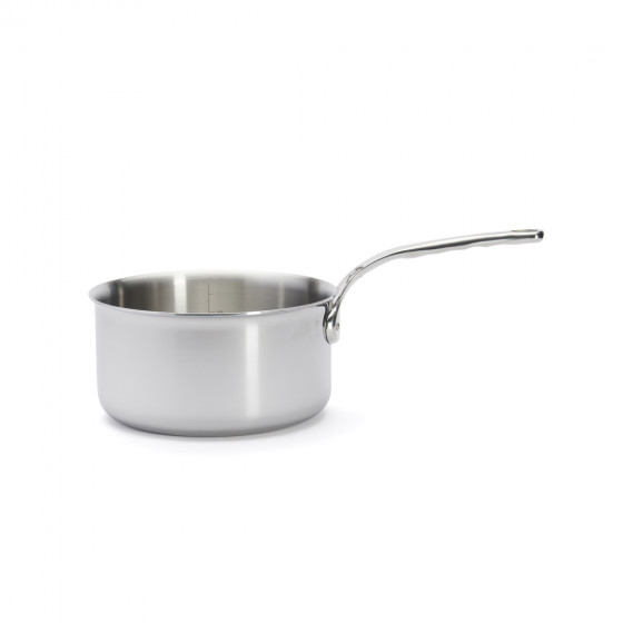 Stainless steel duo saucepan Ø20cm and frying pan Ø28cm AFFINITY