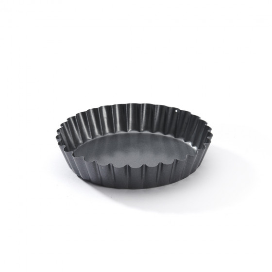 Lot de 4 moules à tartelette antiadhésif Ø12cm
