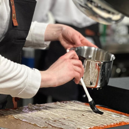 Saucier de la sélection Europe du Bocuse d'Or