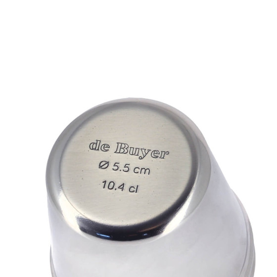 Karamellcreme-Form Edelstahl Ø5,5cm H.5,1cm