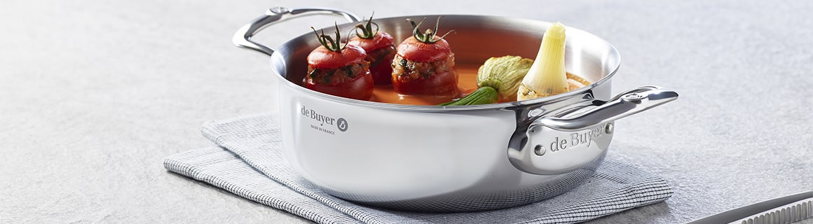 Stainless steel cooking