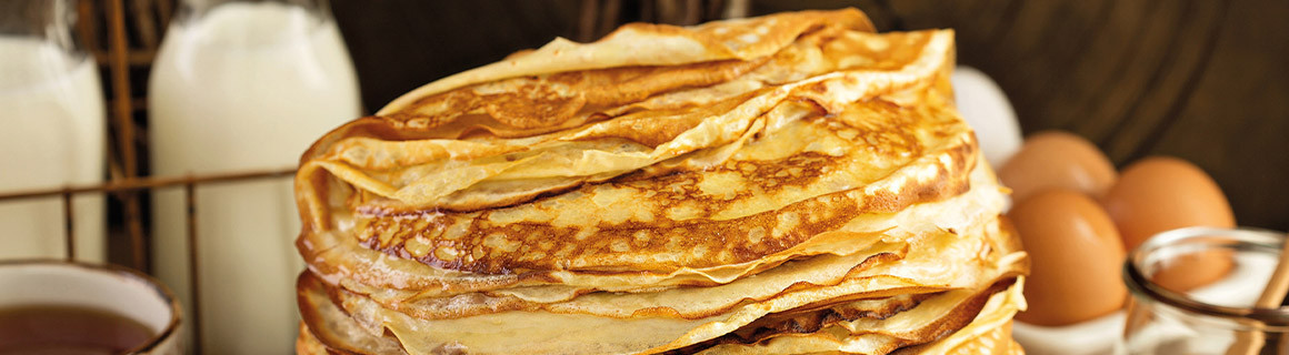Crêpe-Zubereitung