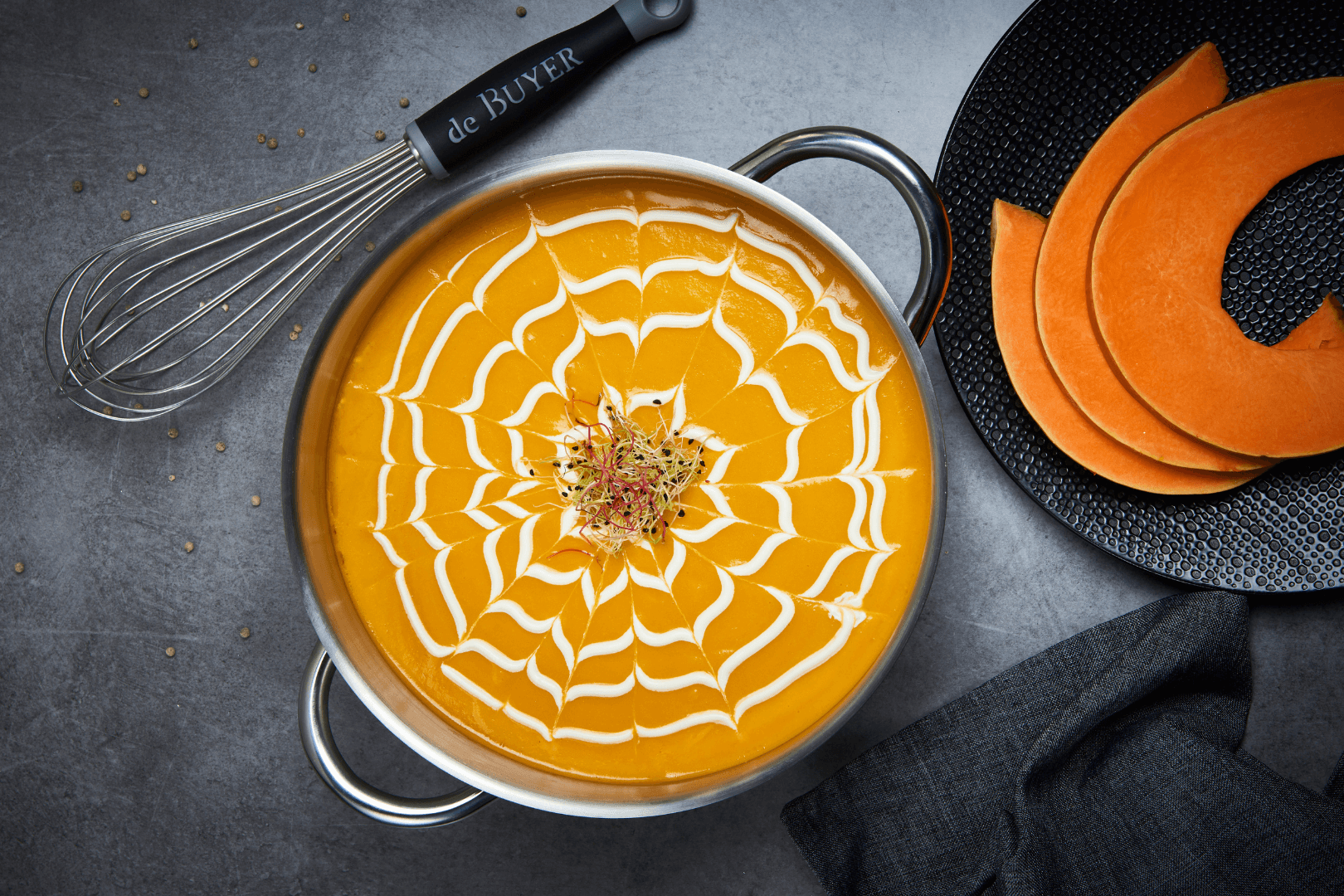 Soupe réalisée dans une Braisière en inox PRIM'APPETY