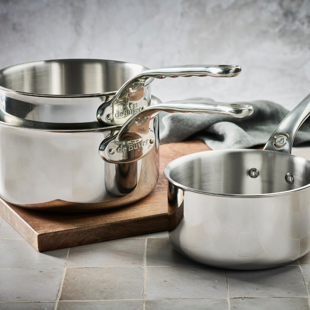 Stainless steel saucepan Set of 3 AFFINITY Ø16-18-20cm