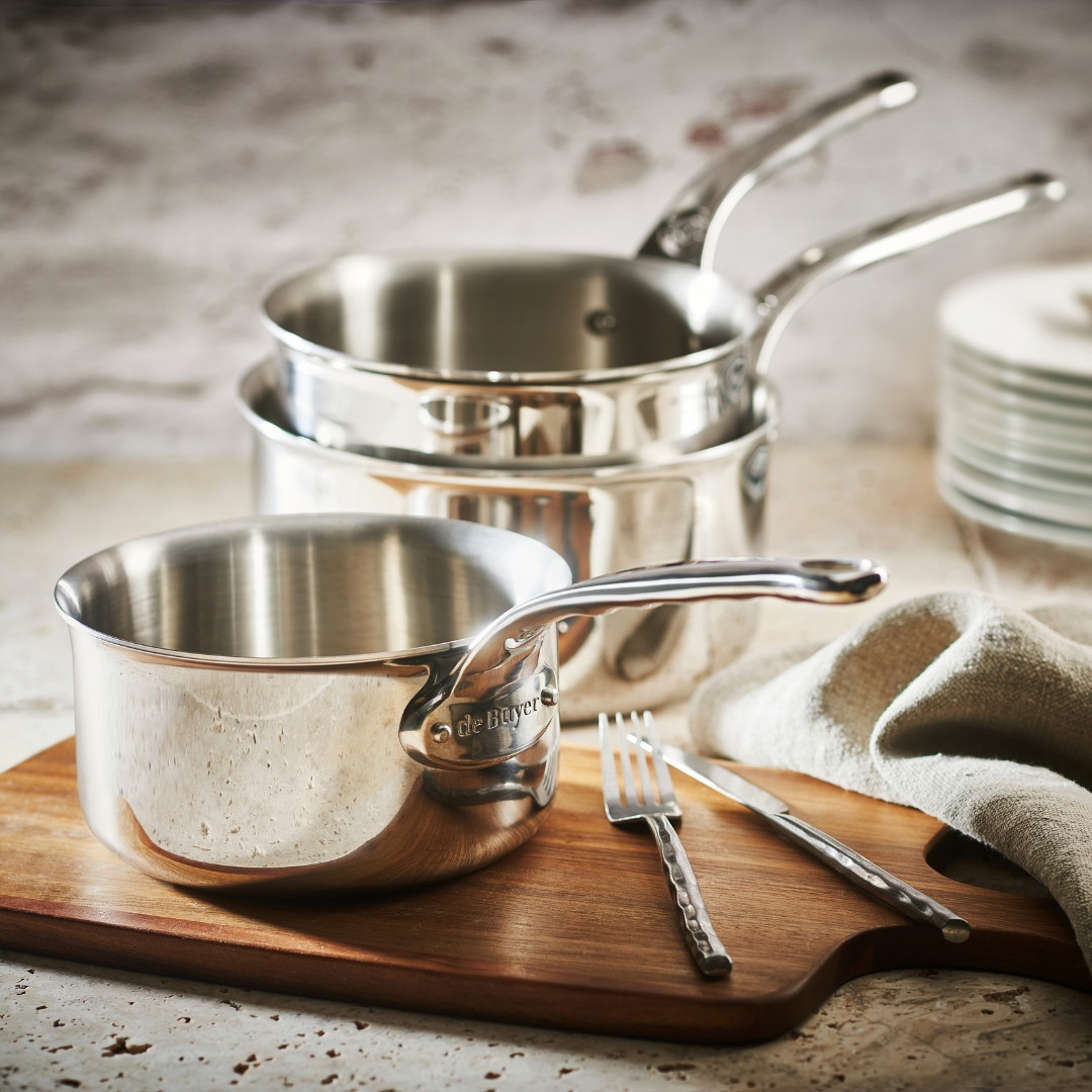 Stainless steel saucepan with lid AFFINITY Ø18cm