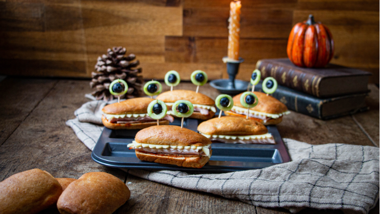 Halloween sandwiches